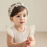 Baby Girls Cute Bow-knot Headband Soft Lace Floral Hairbands Newborn Infant Toddlers Kids Hair Accessories
